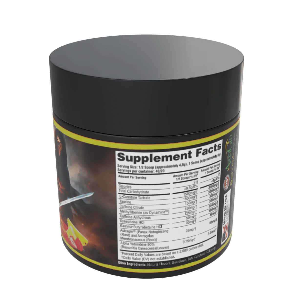 Anarchy Katana Thermogenic Pre-workout - Image 3