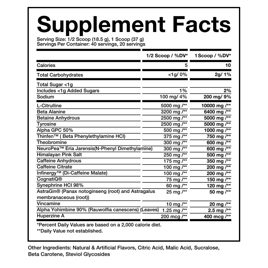 Assassin - Ultimate Anarchy Pre-workout) - Image 2