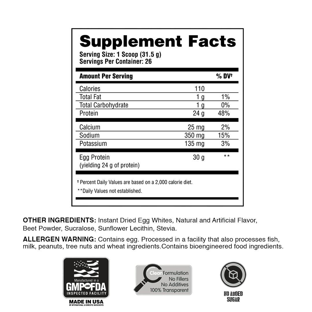 Egg-cellent - Premium Grade Pure Egg Protein Powder - Image 4