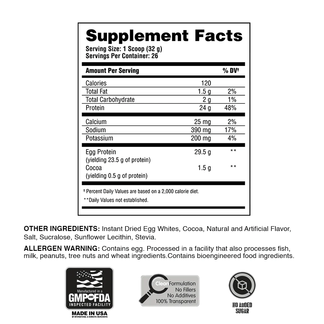 Egg-cellent - Premium Grade Pure Egg Protein Powder - Image 6