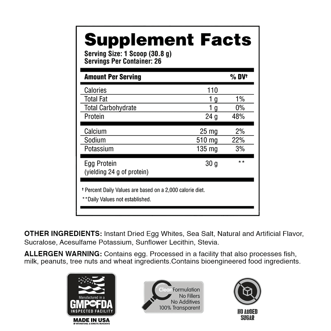 Egg-cellent - Premium Grade Pure Egg Protein Powder - Image 7