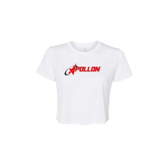 Ladies' Flowy Cropped T-Shirt